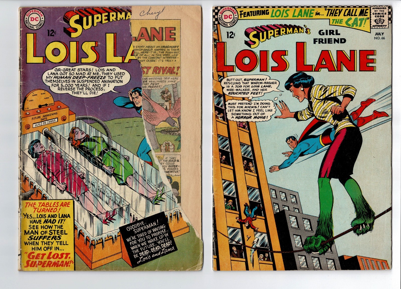 Superman\'s Girl Friend group - 11 comics