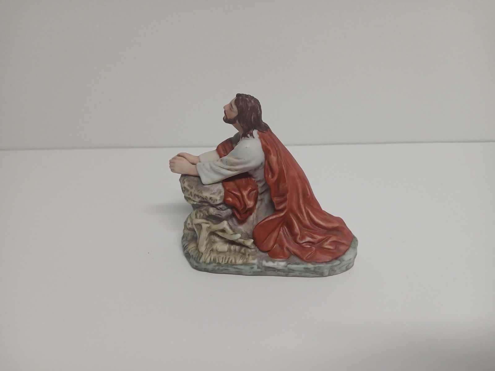 Vtg Ceramica Excelsis Figurine - Christ in Garden of Gethsemane #'d /5000