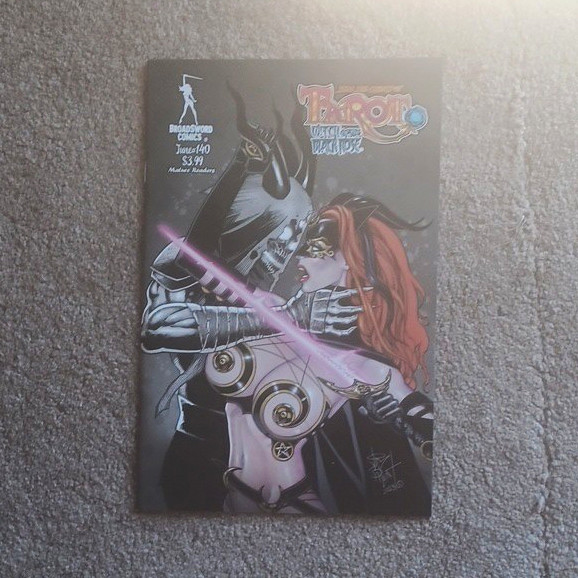 Tarot Witch of the bkavk rose #140 2023 Jim Balent