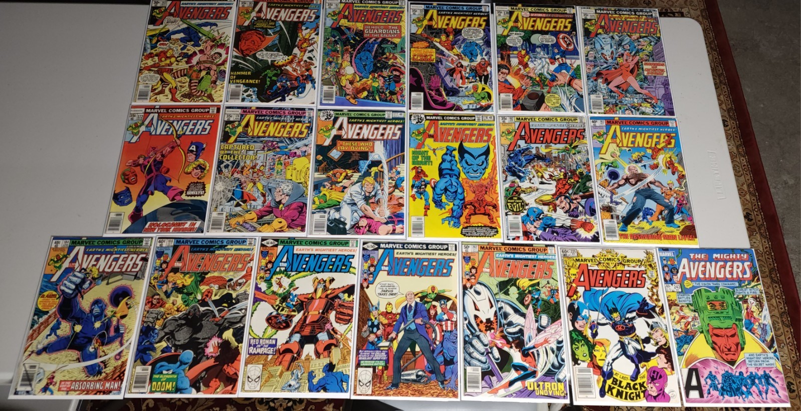 Avengers Bronze Age Comic Lot SEE DESCRIPTION Marvel Comics