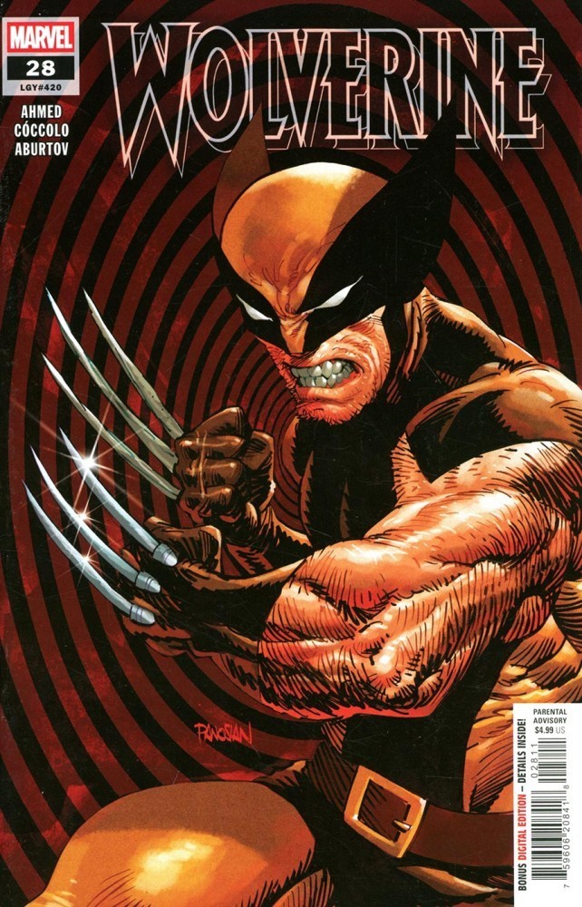 Wolverine #28 Dan Panosian Regular Cover Near Mint