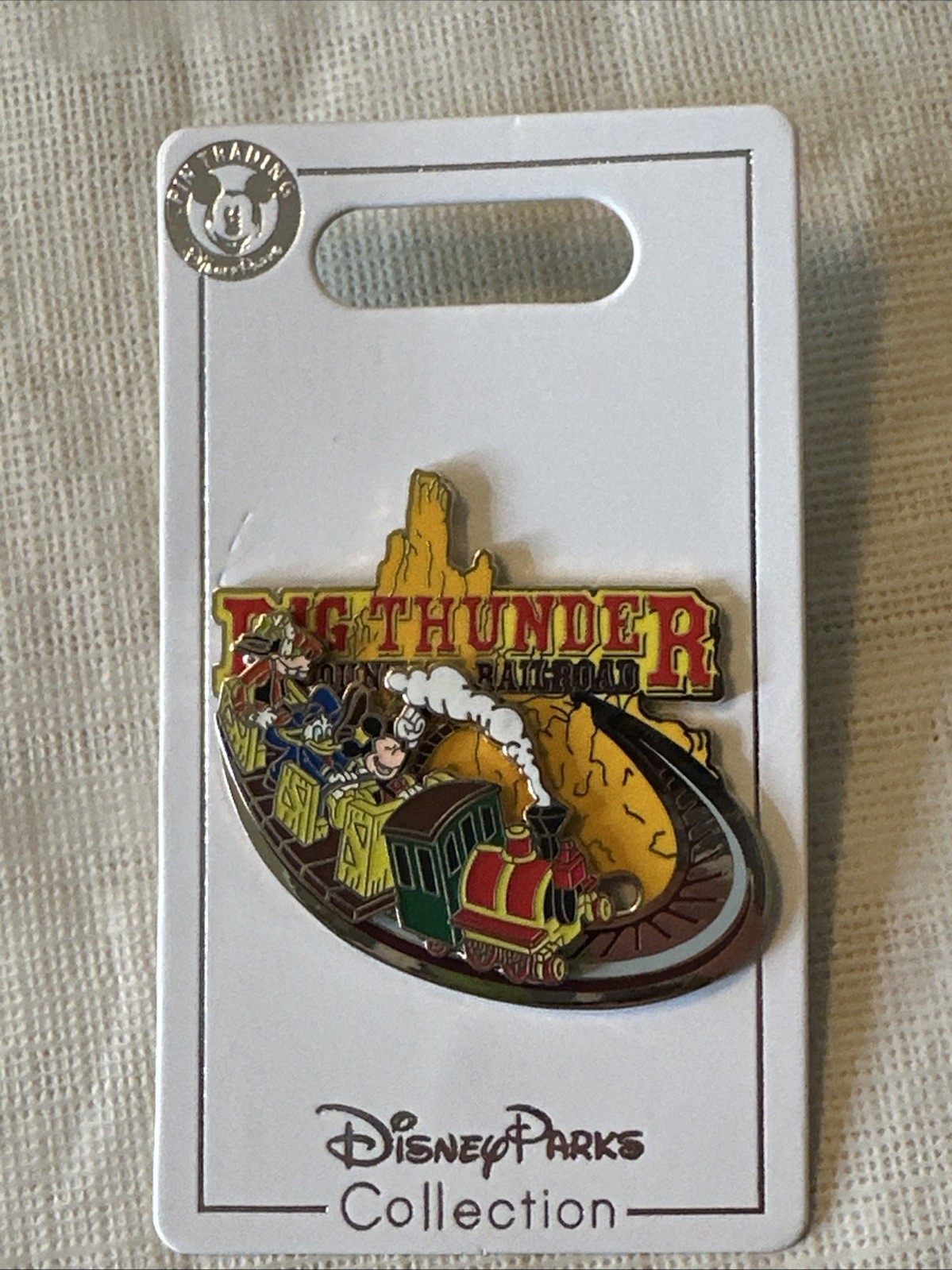 Disney Pins Big Thunder Mountain Railroad 2008 Pin Trading Slider