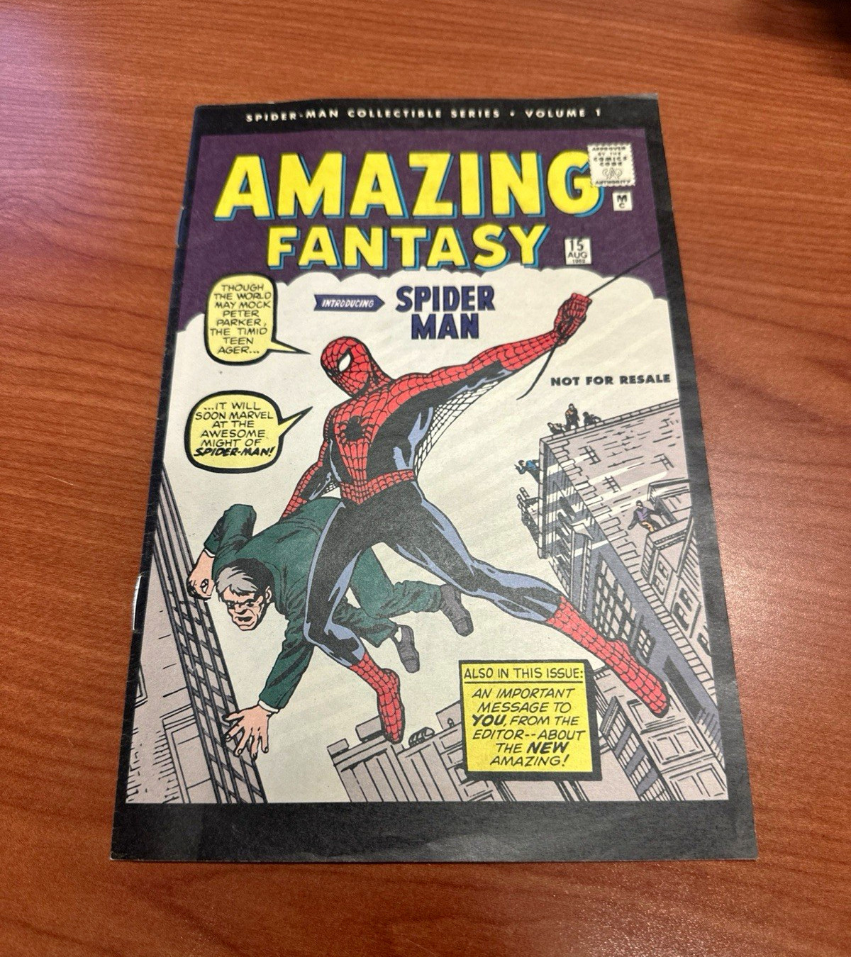 Marvel Amazing Fantasy #15 (1962) CGC 9.6 Stan Lee/Steve Ditko Spider-Man