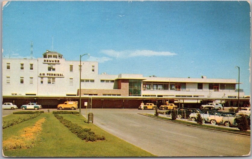 c1950s DENVER, Colorado Postcard \
