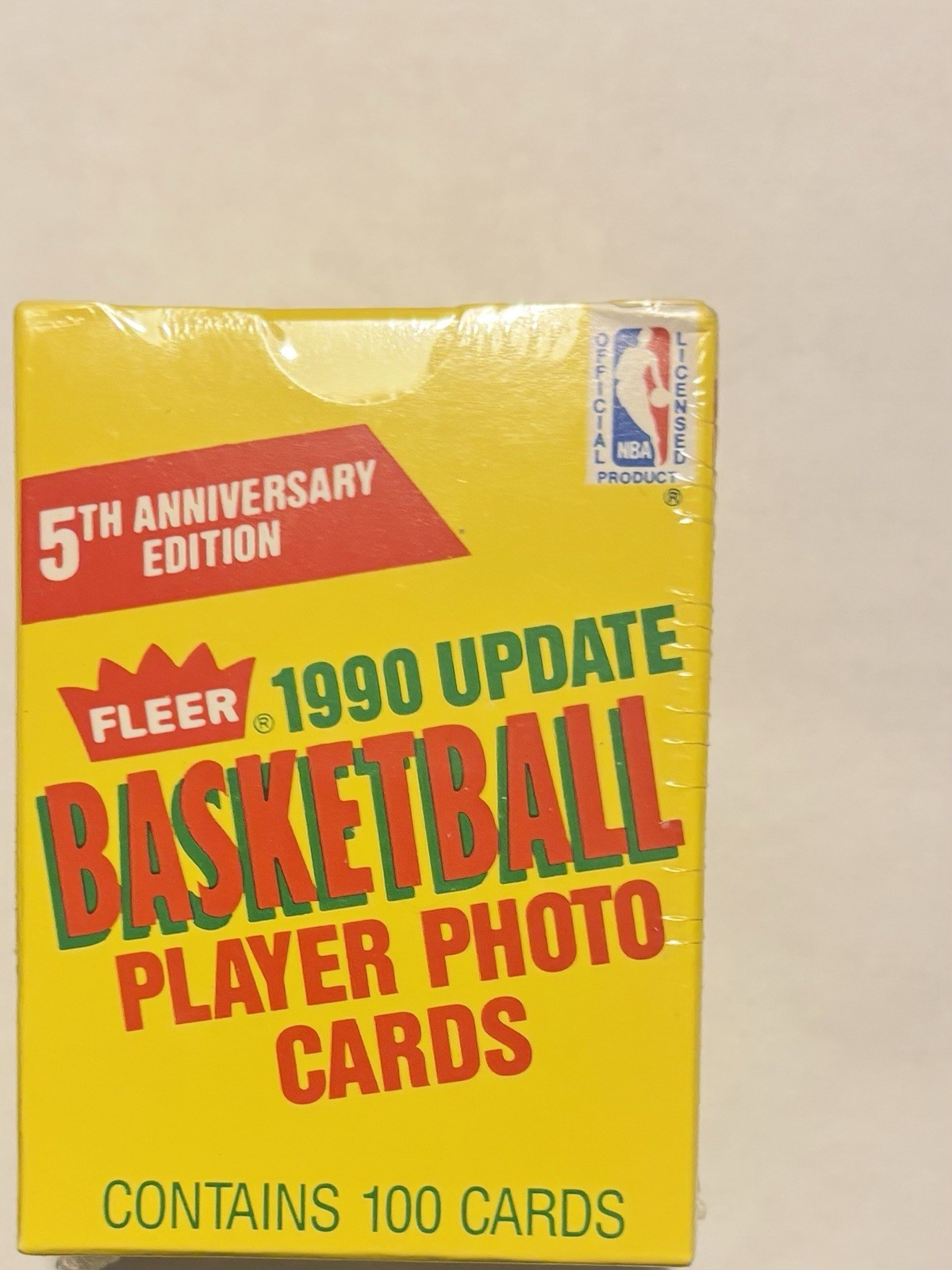 🌟1990 Fleer Update🌟NBA Basketball Factory-Sealed Box, Complete 100-Card Set