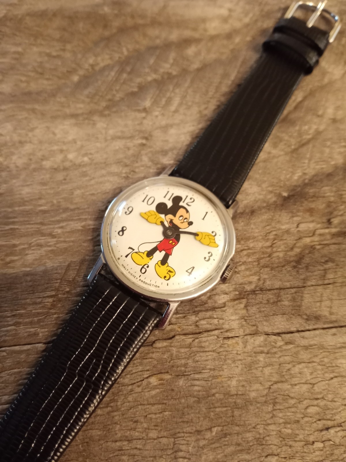 Vintage 1971 Timex Mickey Mouse Men's Watch PRISTINE SERVICED