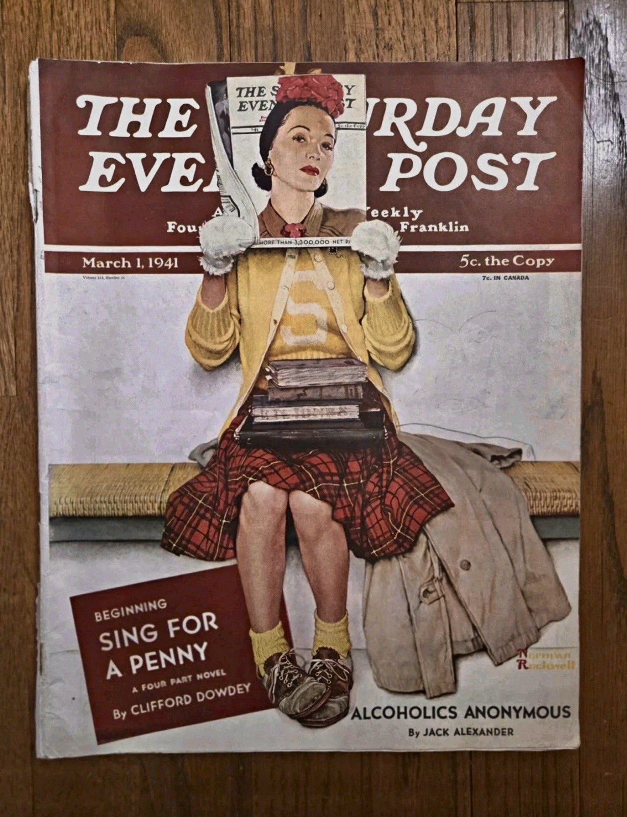 The Saturday Evening Post March 1, 1941 - Alcoholics Anonymous - Jack Alexander