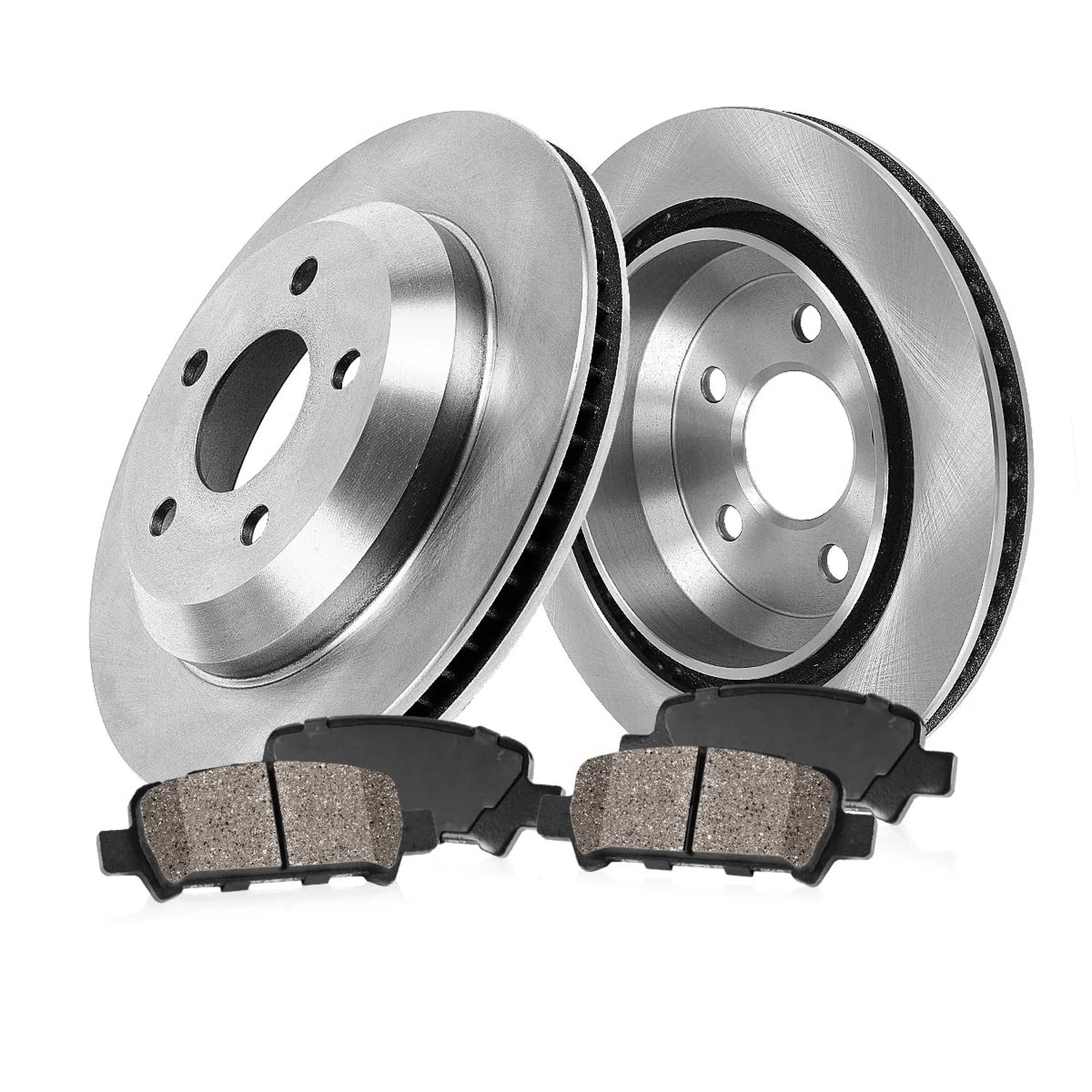 Callahan Brake Parts Front Brake Kit For Ford Mustang 2005-10 - Disc Rotors w...