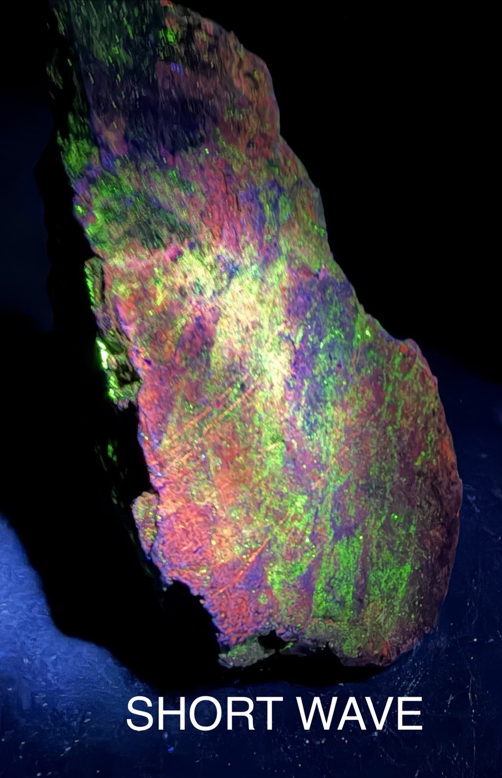 Sphalerite Vein Willemite Calcite Fluorescent Sterling Hill NJ 1 lb 5.5 oz