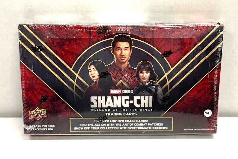 2022 UD Marvel Studios Shang-Chi Legend Of The 10 Rings Factory Sealed Hobby Box