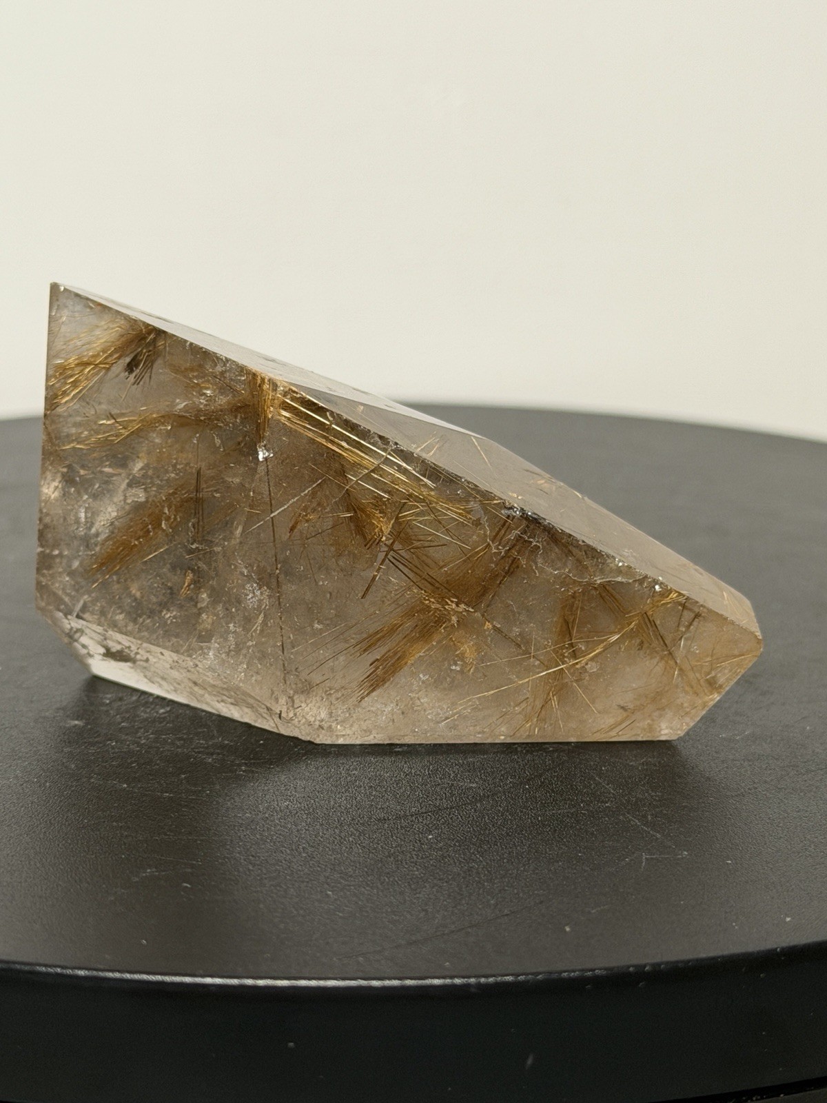 Golden Rutilated Quartz Specimen 