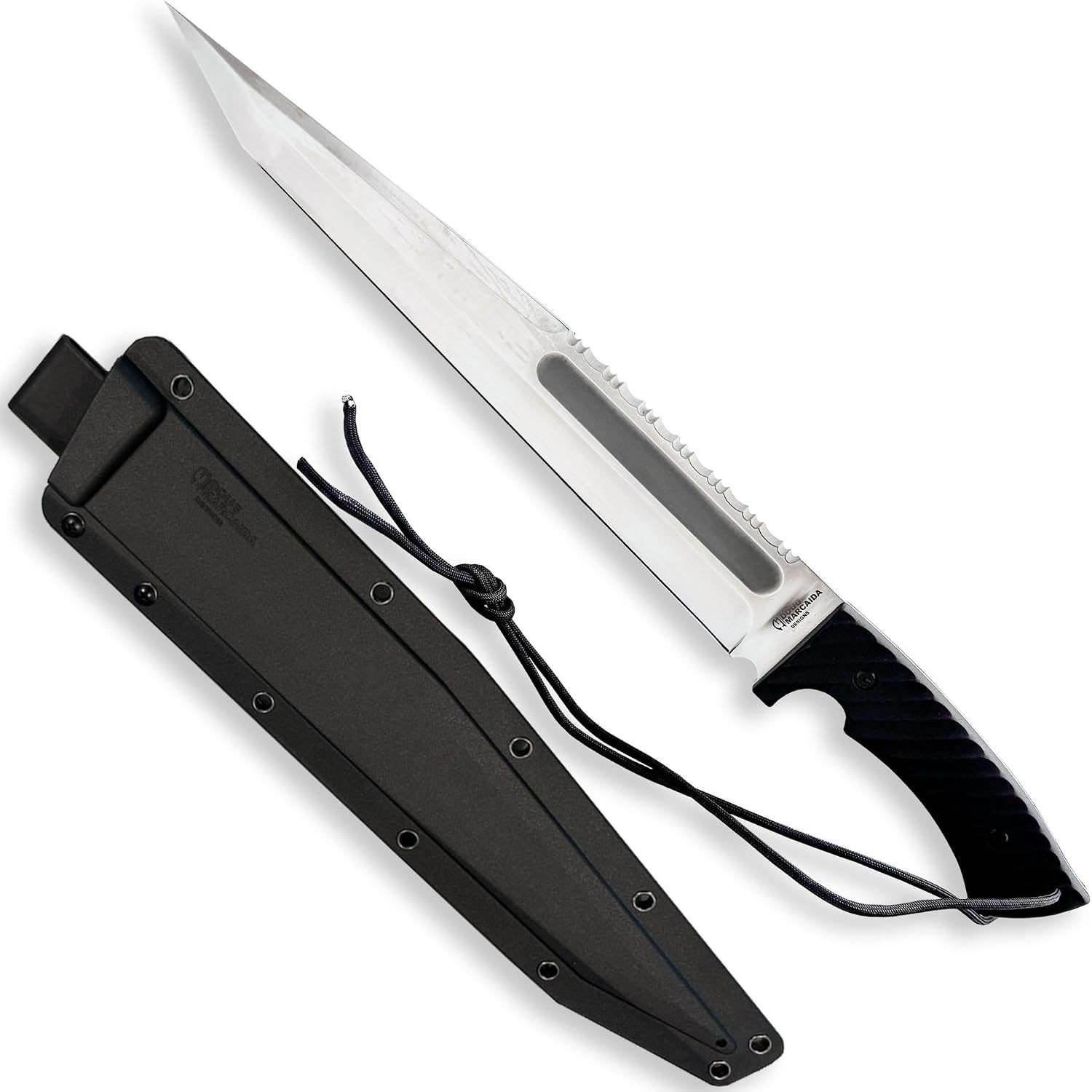 Battlbolt Fixed Blade Survival Knife, Doug Marcaida, D2 Steel
