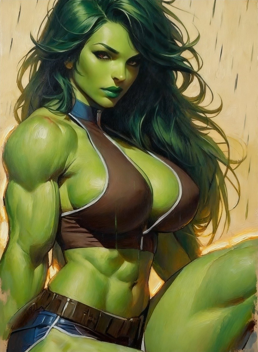 She Hulk Marvel Comics MCU Art Card Print PZ Signed /30