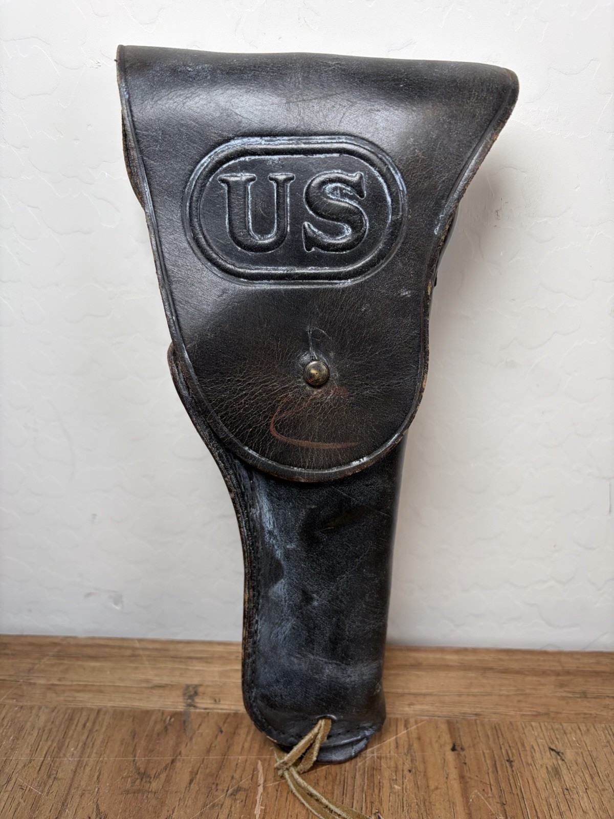 RARE WWII M1916 Holster CRAIGHEAD DENVER, CO 1940s US 1911 Pistol Black 