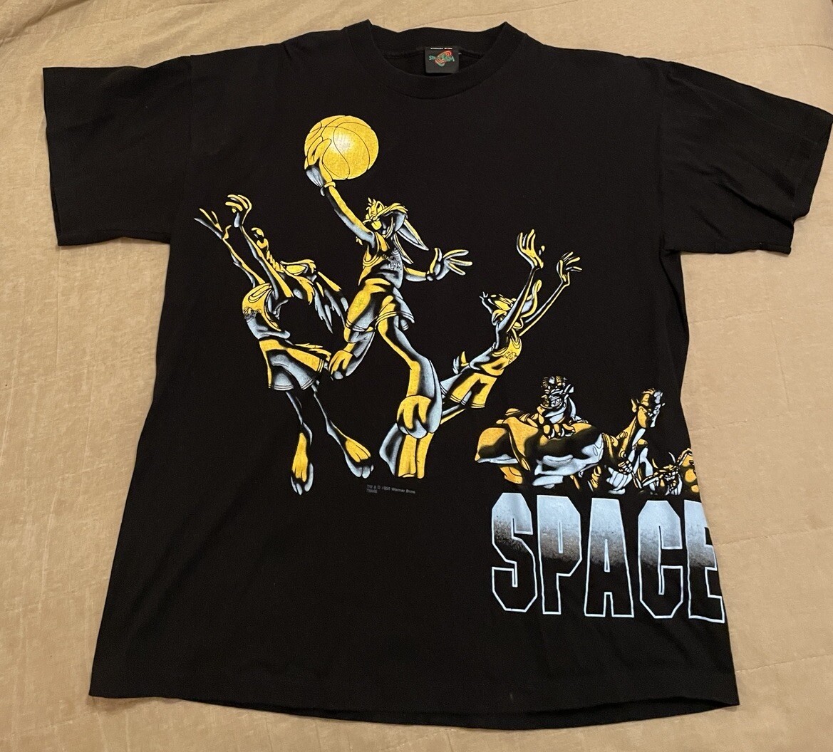 1996 Space Jam VTG T-Shirt Michael Jordan Bugs Bunny Looney Tunes 90s