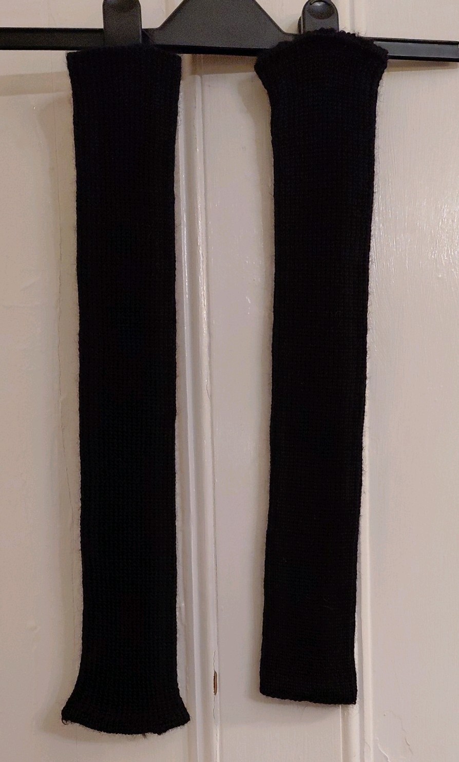 Genuine Vintage British Army Pair Wool Hose Tops, Dark Navy