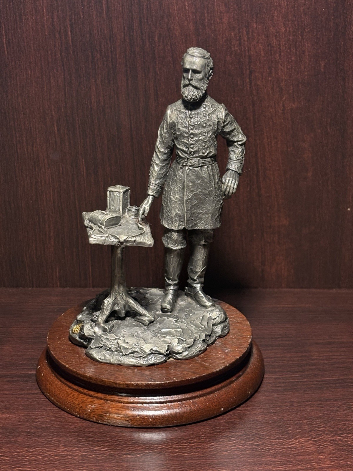 Chilmark  “Ambrose Hill” Civil War FJ Barnum Pewter Sculpture 131/1200