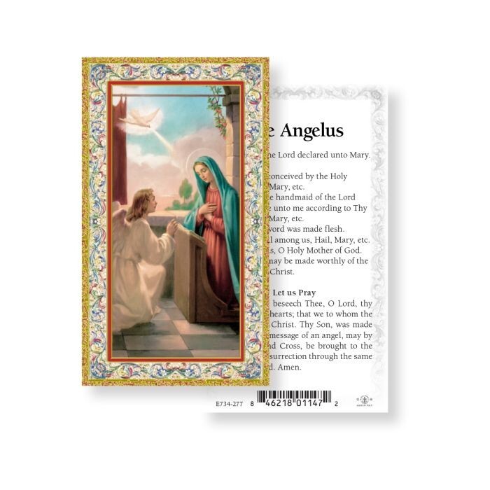 The Angelus Holy Card (10-pack) with Two Free Bonus Cards