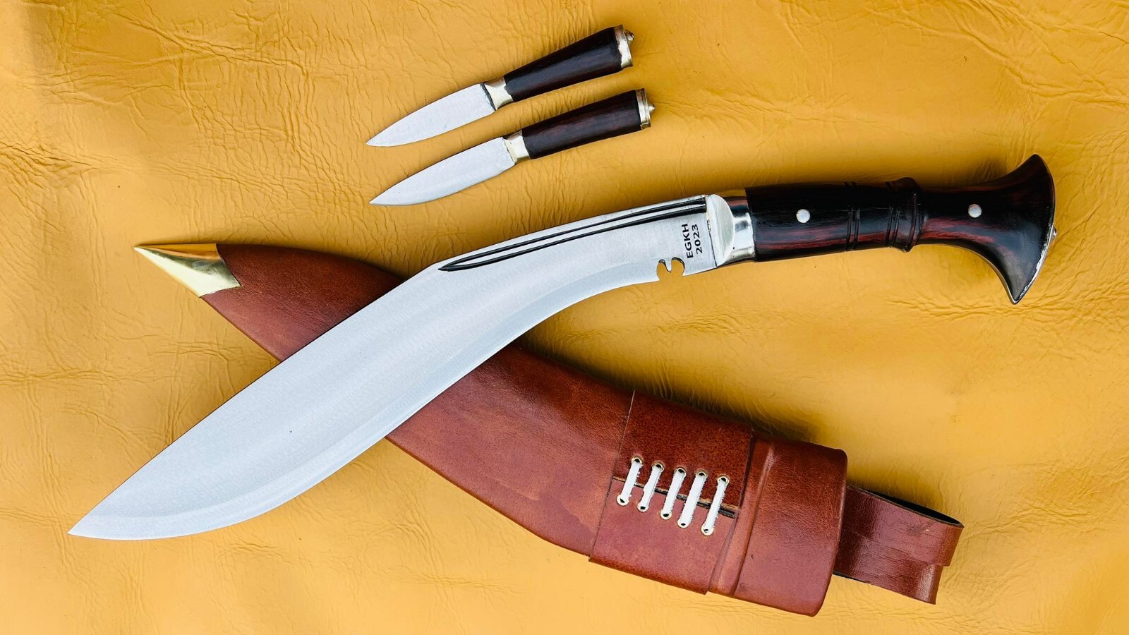 EGKH-13 inches Gurkha Historic Kukri- Traditional kukri- Tempered-sharpen-Ready