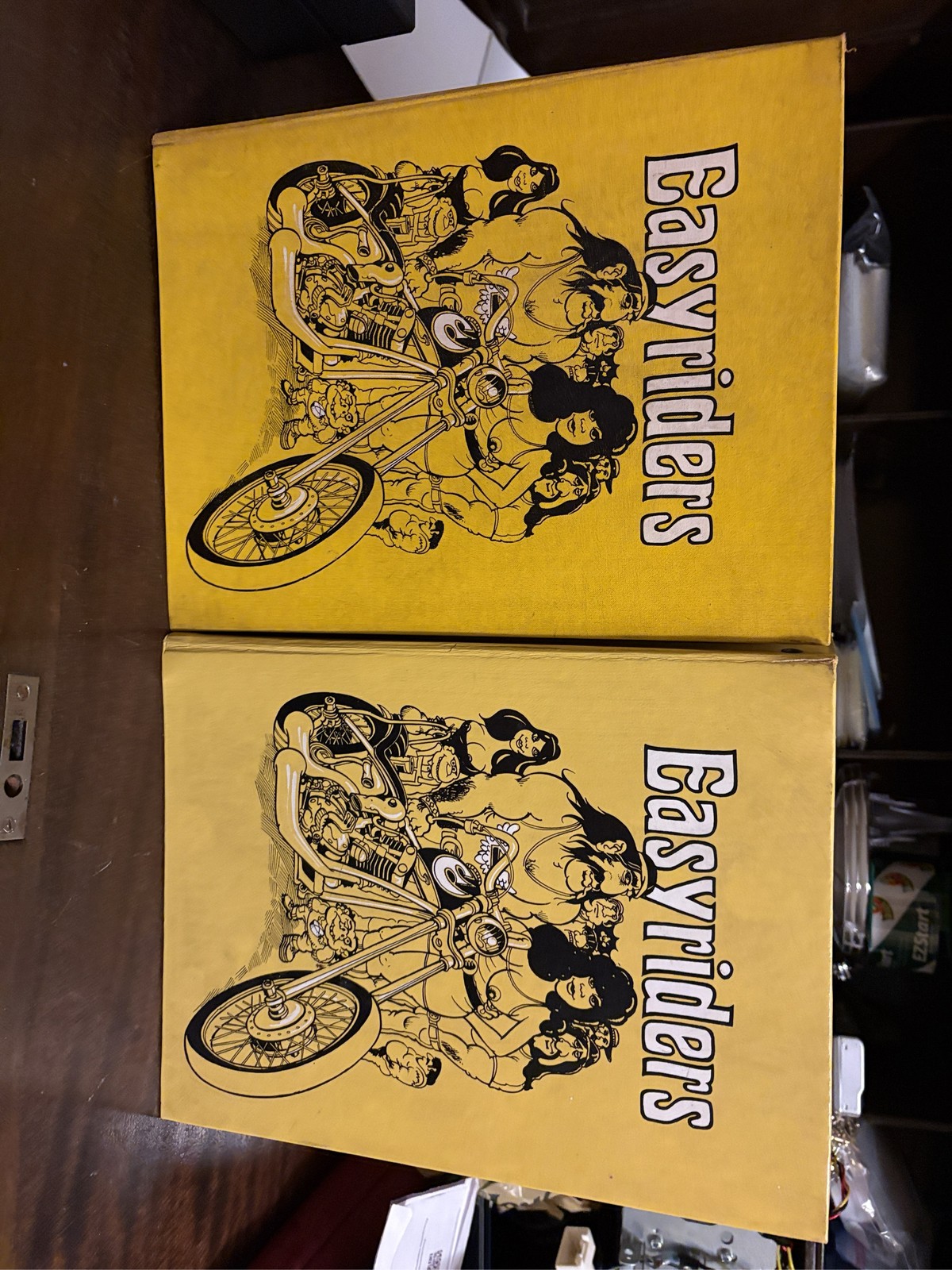 Easyriders Magazine two binders with 25 magazines from 1972 to 1975