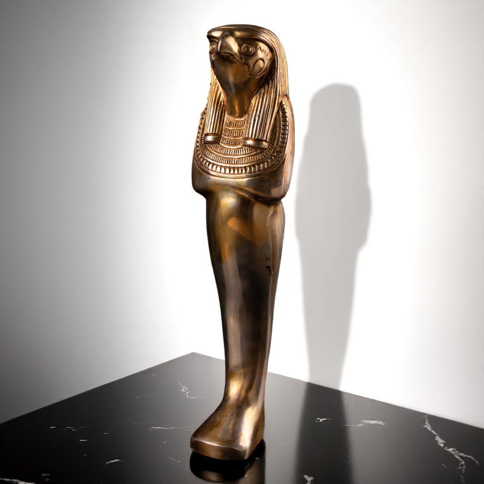 Unique Ancient Egyptian Antiquities God Horus Rare Statue Pharaonic Egyptian BC