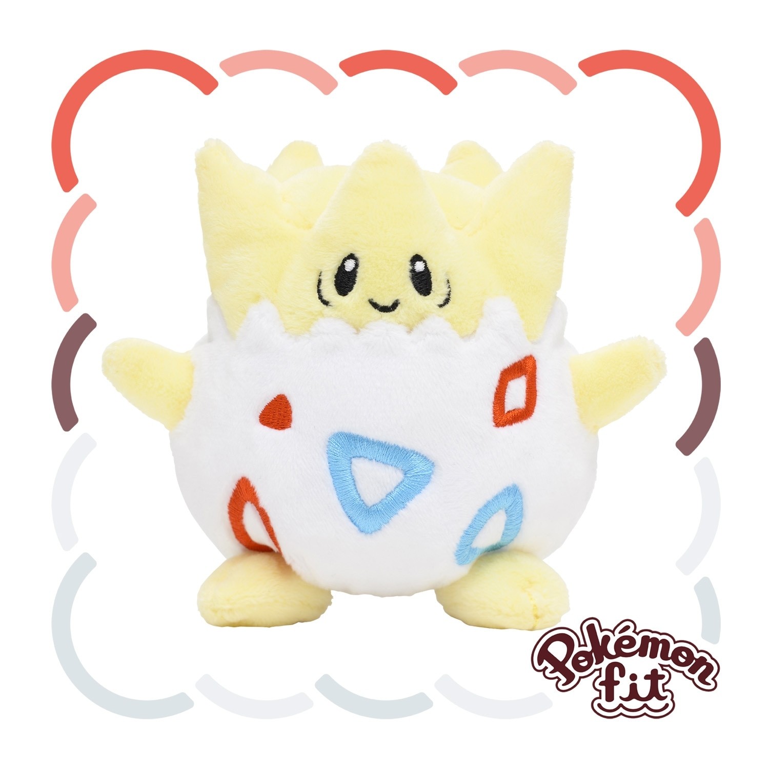 Pokemon Center Original Plush Pokémon Fit Togepi No175 10×18×9.5:cm Japan New
