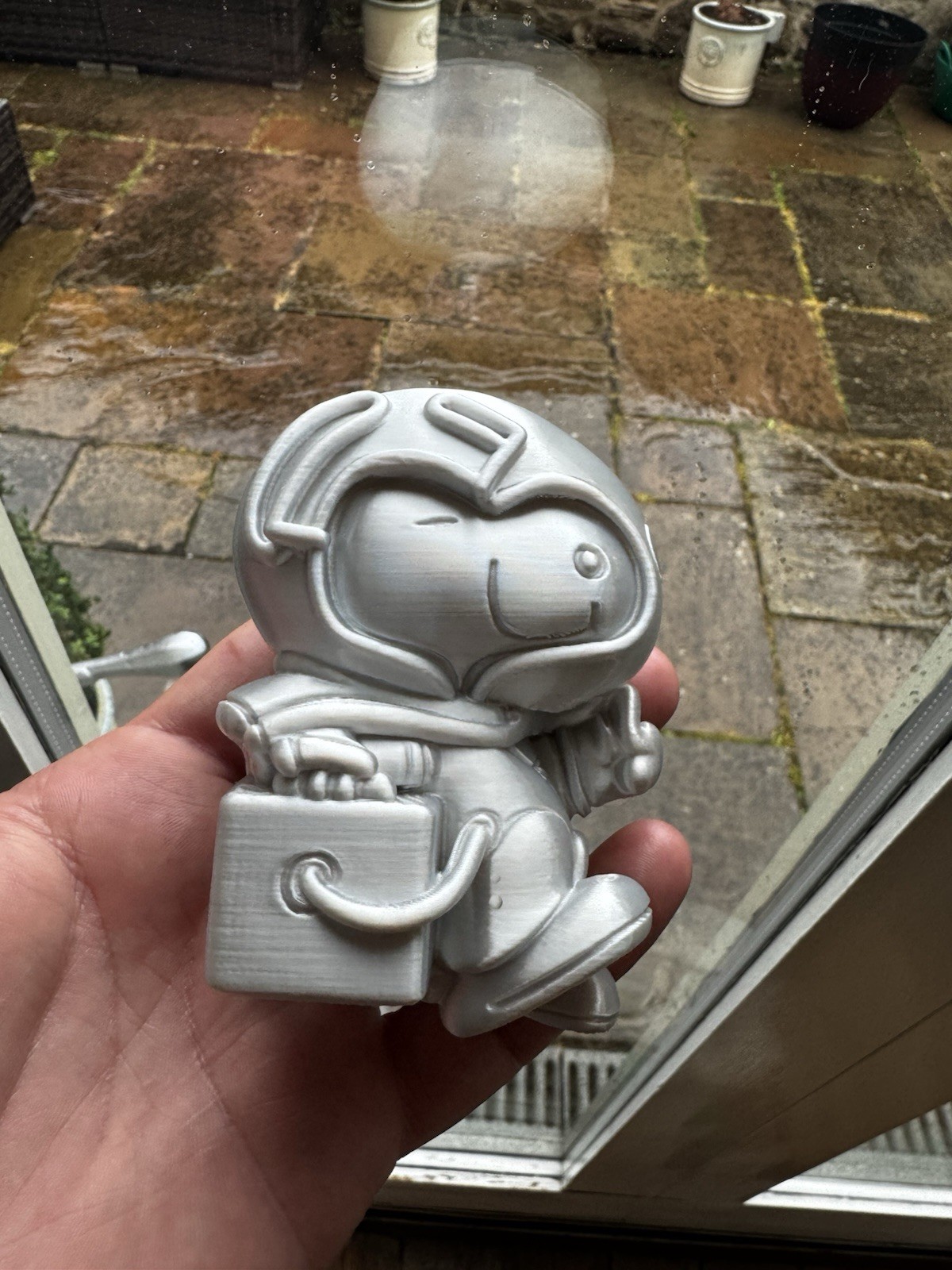 Omega x Snoopy 50th Anniversary Astronaut 3D Printed Figure Space Collectible