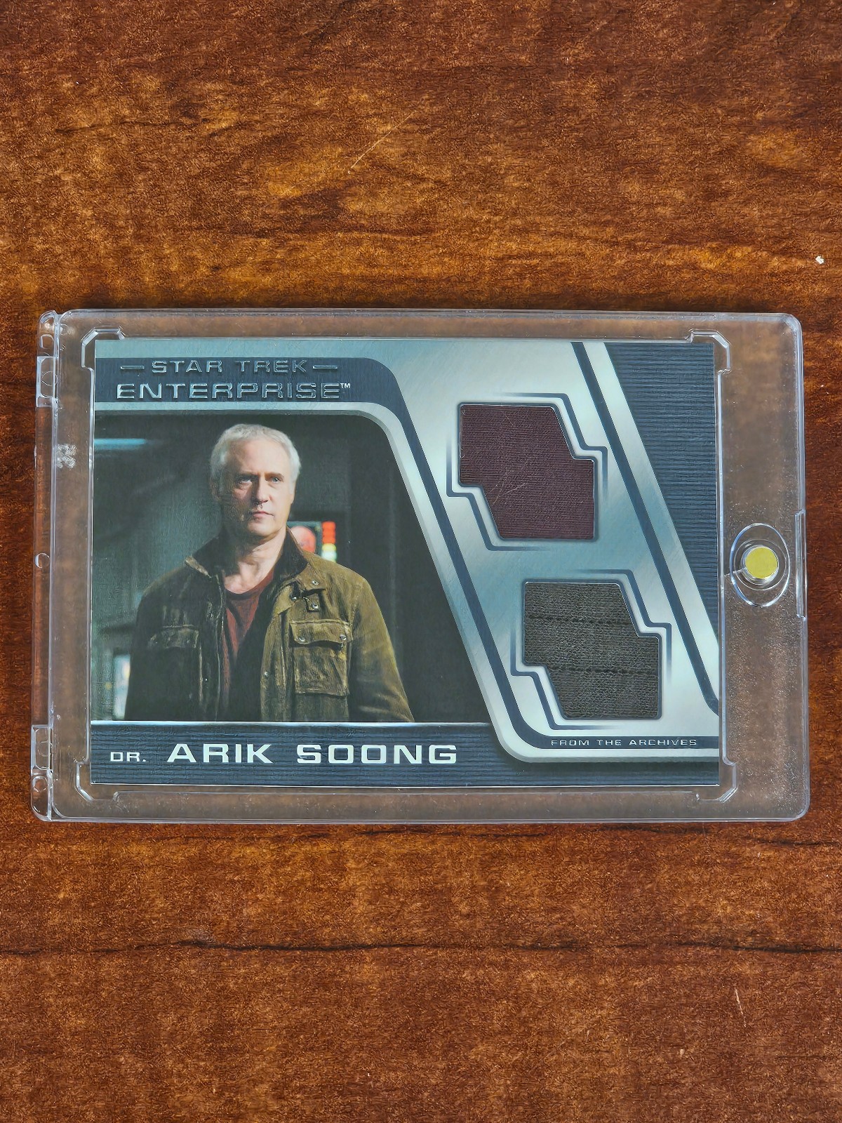 2005 Star Trek Enterprise Brent Spiner Arik Soong Dual Costume DC1 649/650