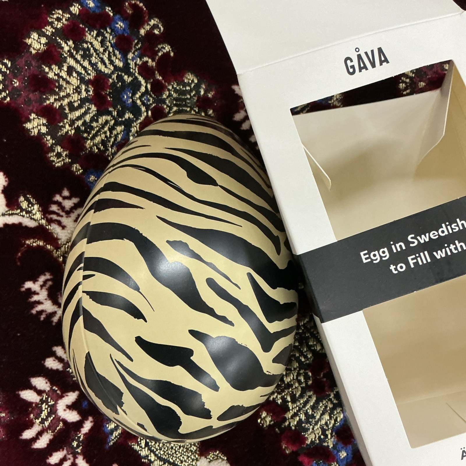GAVA Fillable Tin Easter Egg