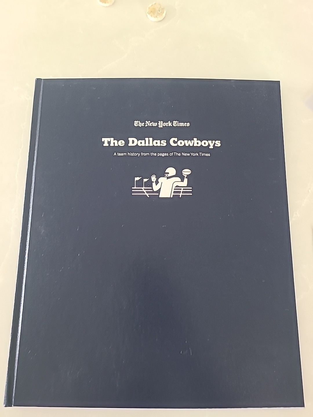 1996 New York Times Dallas Cowboy's Team History From Pages of NYT Excellent Con