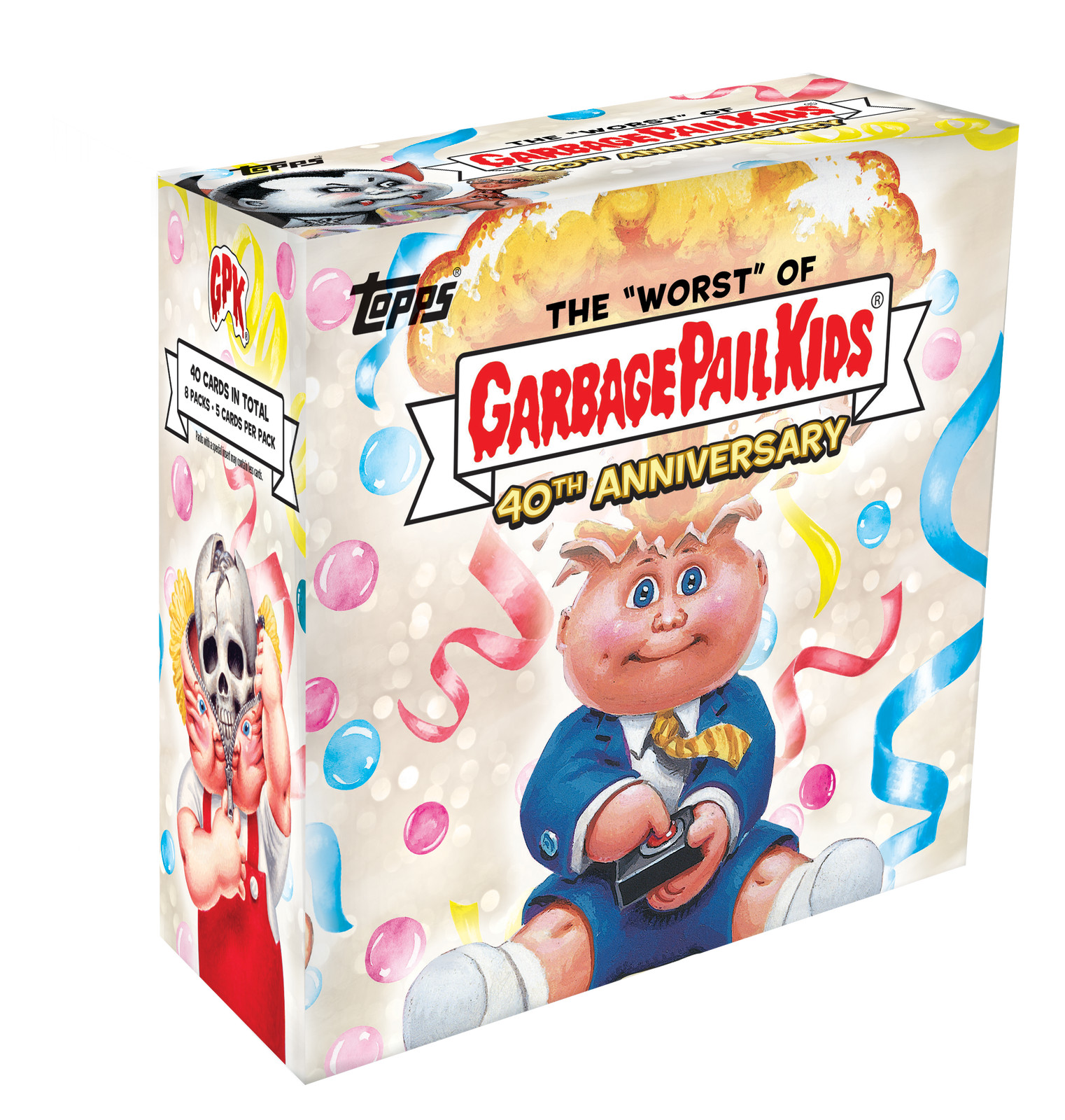 (2) 2025 TOPPS GARBAGE PAIL KIDS Worst of GPK 40th Anniversary Hobby Box NEW