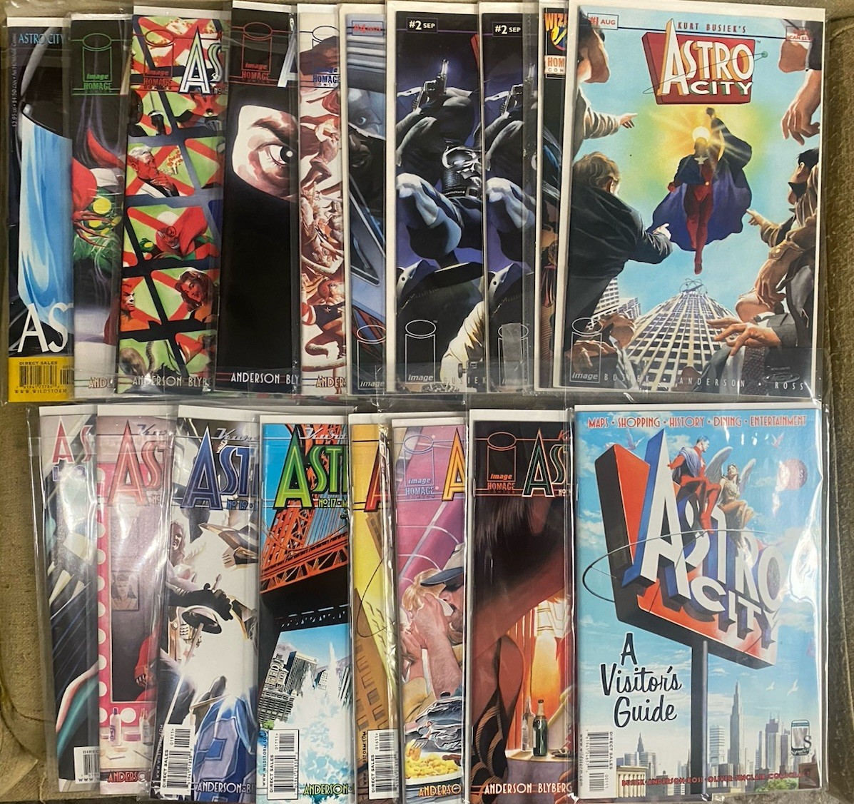 Astro City & Arrowsmith big lot 45 books by Busiek Image Comics 1995-2005 VF/NM