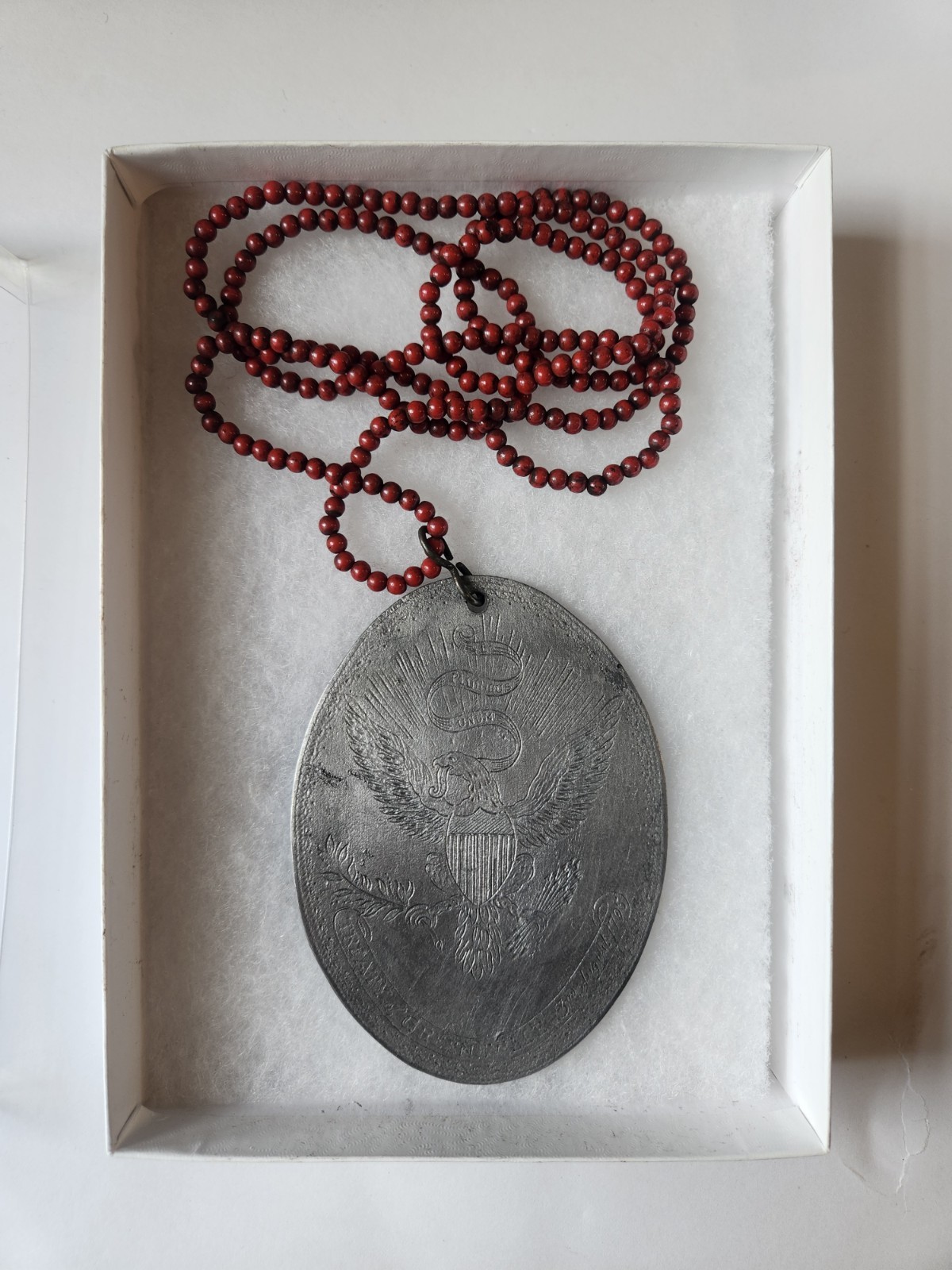 Super Rare 1795 Treaty Of Greenville Indian Peace Medal