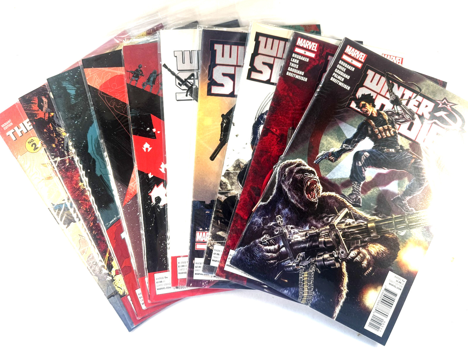 Marvel WINTER SOLDIER (2012-13) #5 9 12-13 15-19 Ed BRUBAKER Bucky VF to VF/NM