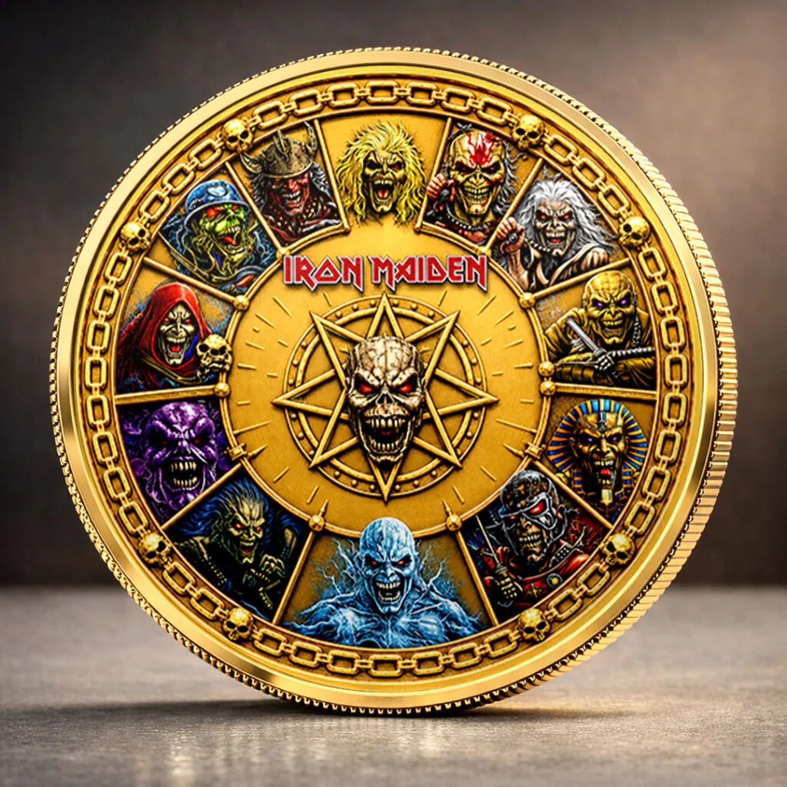 Iron Maiden Commemorative Coin