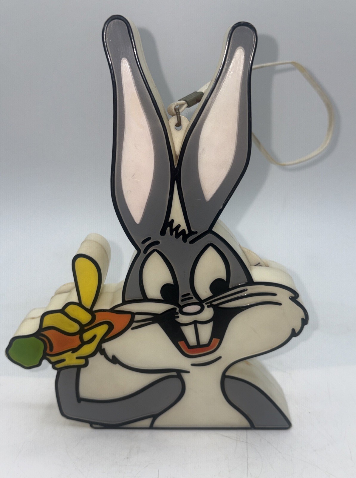 Vintage 1973 Bugs Bunny Philgee Transistor Radio WORKS 8.5”