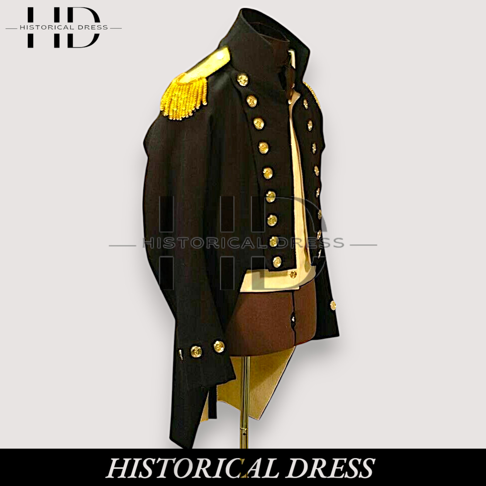 British Royal Navy Captain’s Undress Tailcoat –Early 19th Century Naval Uniform