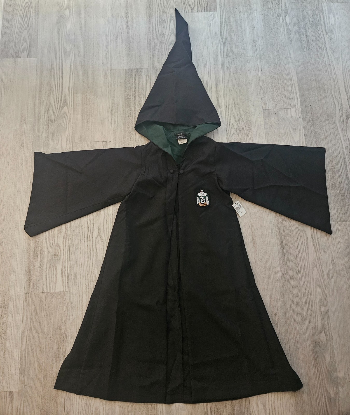 Official Universal Studios Harry Potter Slytherin Robe Kids XXXS 7/8 New