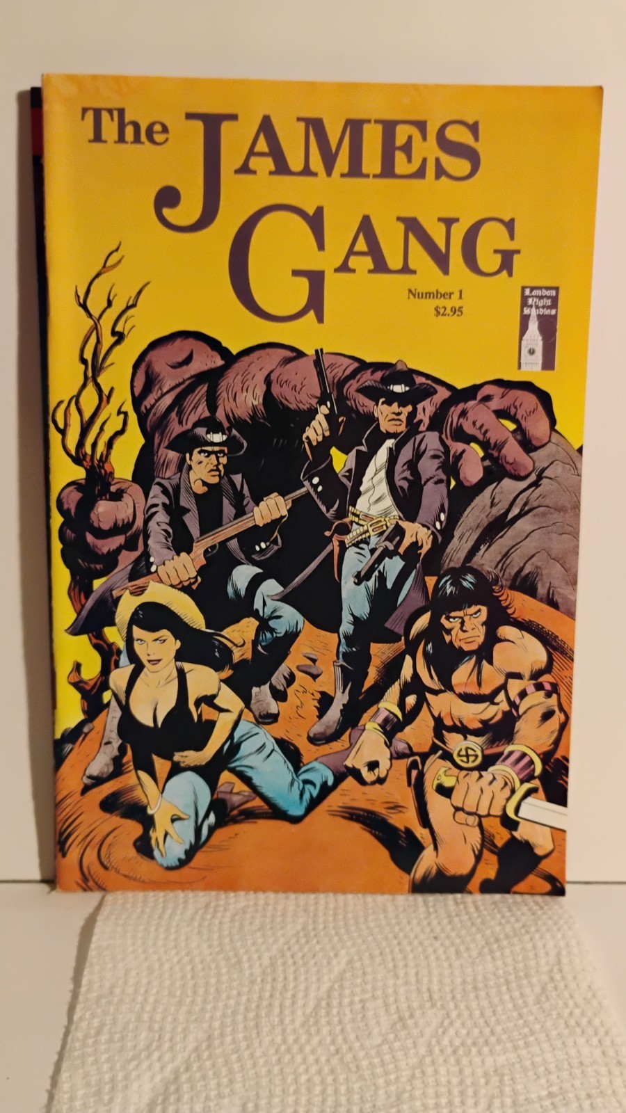 THE JAMES GANG # 1  (LONDON KNIGHT STUDIOS,1993) VF OR BETTER