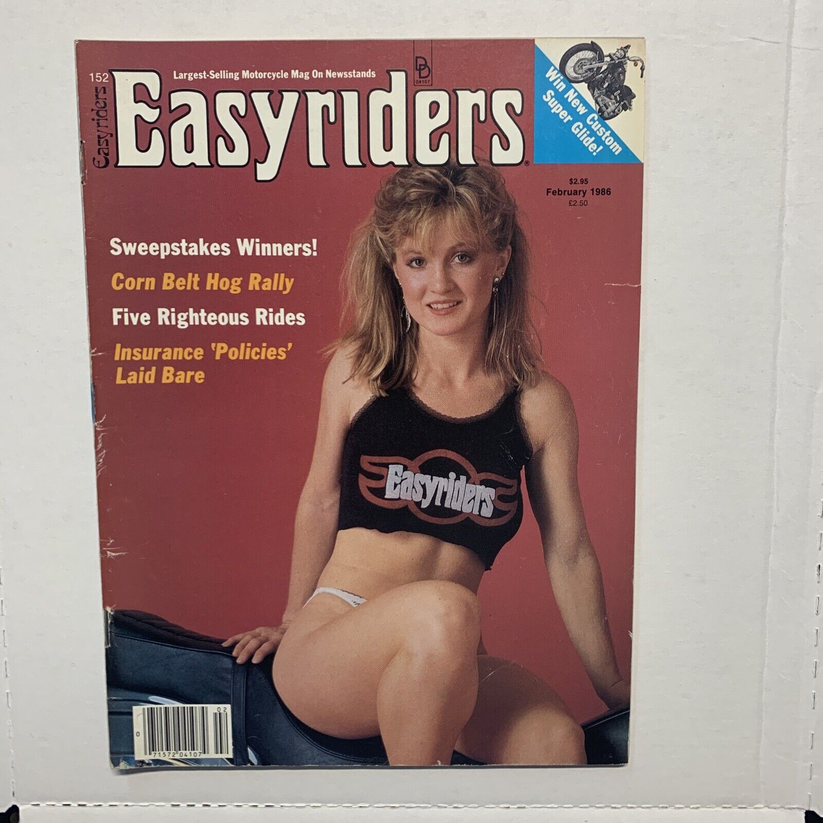 Vintage Motorcycle Magazine Easyriders February 1986