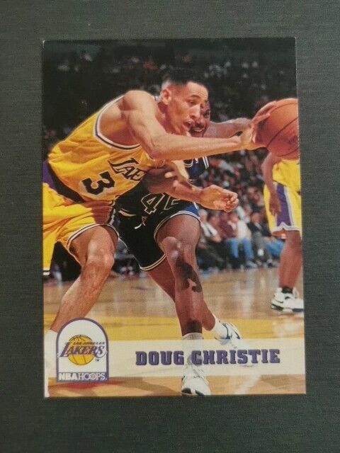 NBA HOOPS Doug Christie Los Angeles Lakers 1993 Come Visit My NBA Cards Store 
