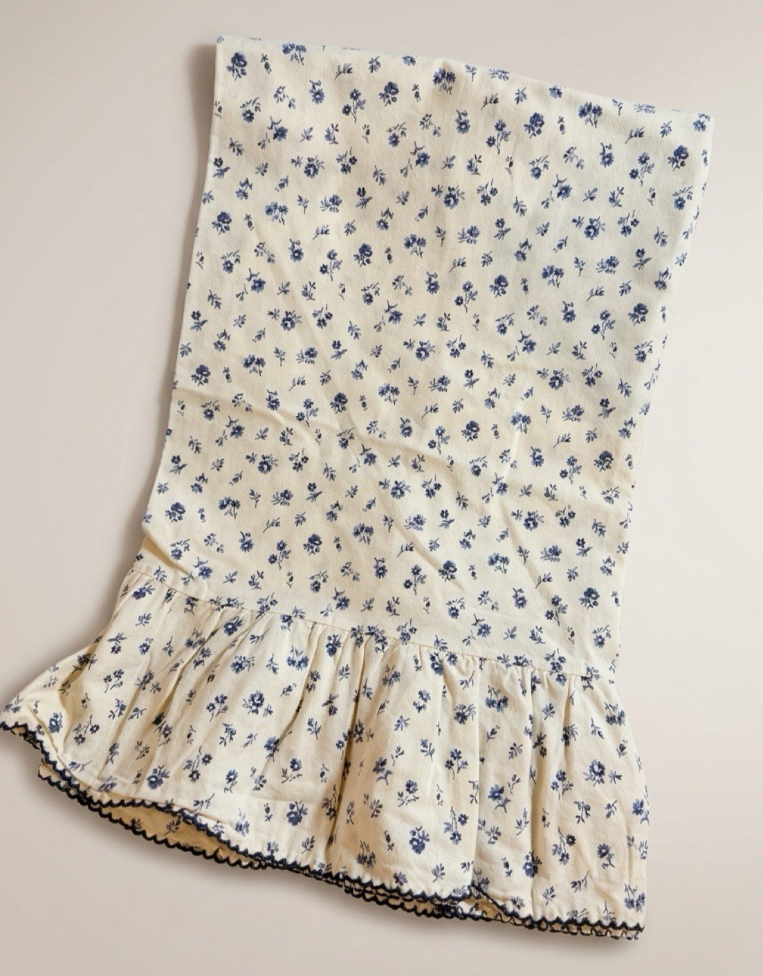 Vtg Ralph Lauren Standard Pillowcase Cottagecore Blue Floral Americana Calico Vtg Ralph Lauren Standard Pillowcase Cottagecore Blue Floral Americana Calico