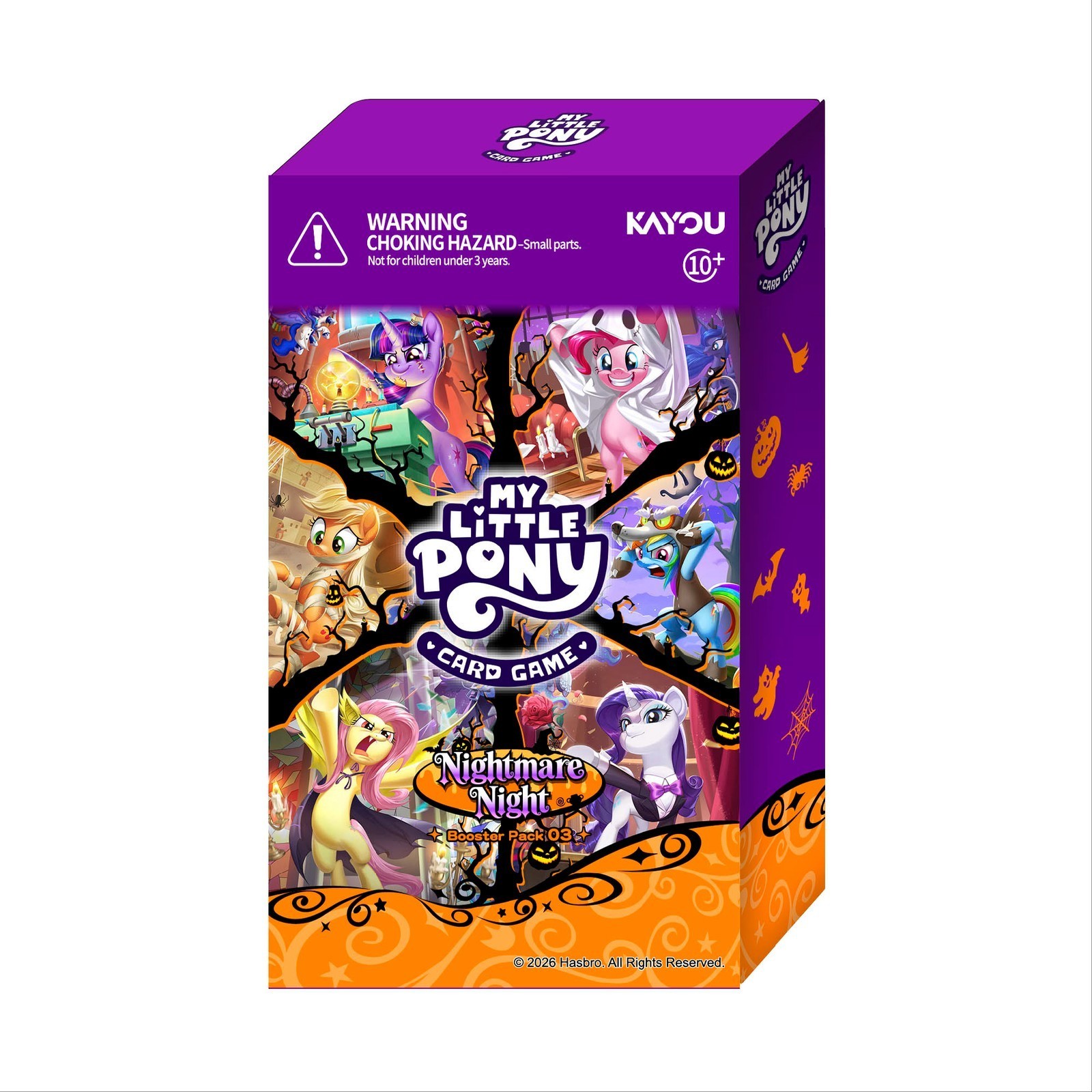 2026 Kayou My Little Pony S03 Nightmare Night Sealed Booster Box 5 Packs