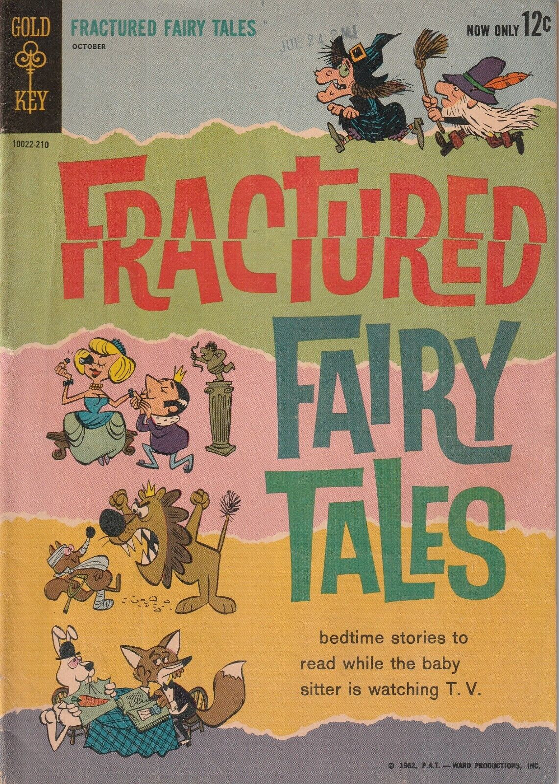FRACTURED FAIRY TALES #1   ONE-SHOT  GOLD KEY  SILVER-AGE  1962  NICE
