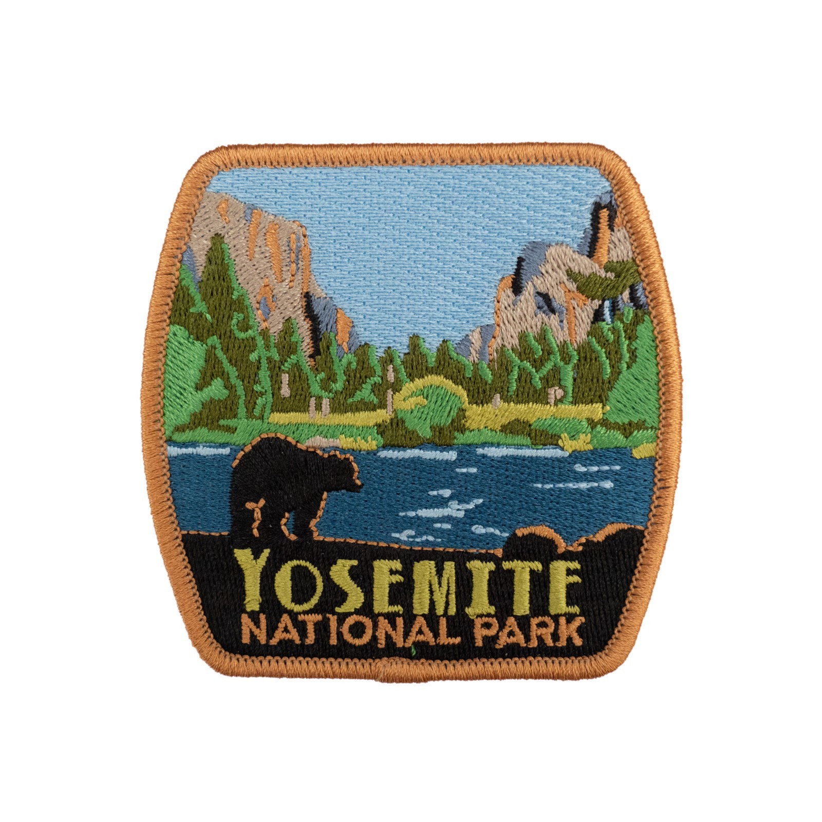Official Yosemite National Park Souvenir Patch Black Bear California