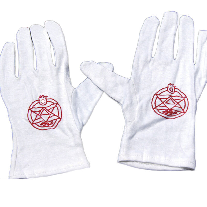 Anime Fullmetal Alchemist Colonel Roy Pure Cotton cosplay full finger gloves NEW