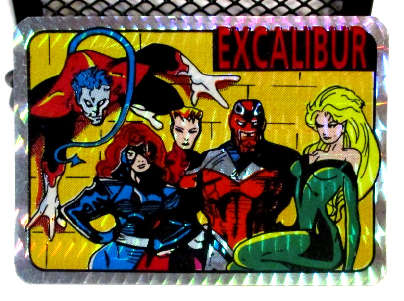 1990 VINTAGE MARVEL EXCALIBUR VENDING PRISM-1990\'S NEW OLD STOCK