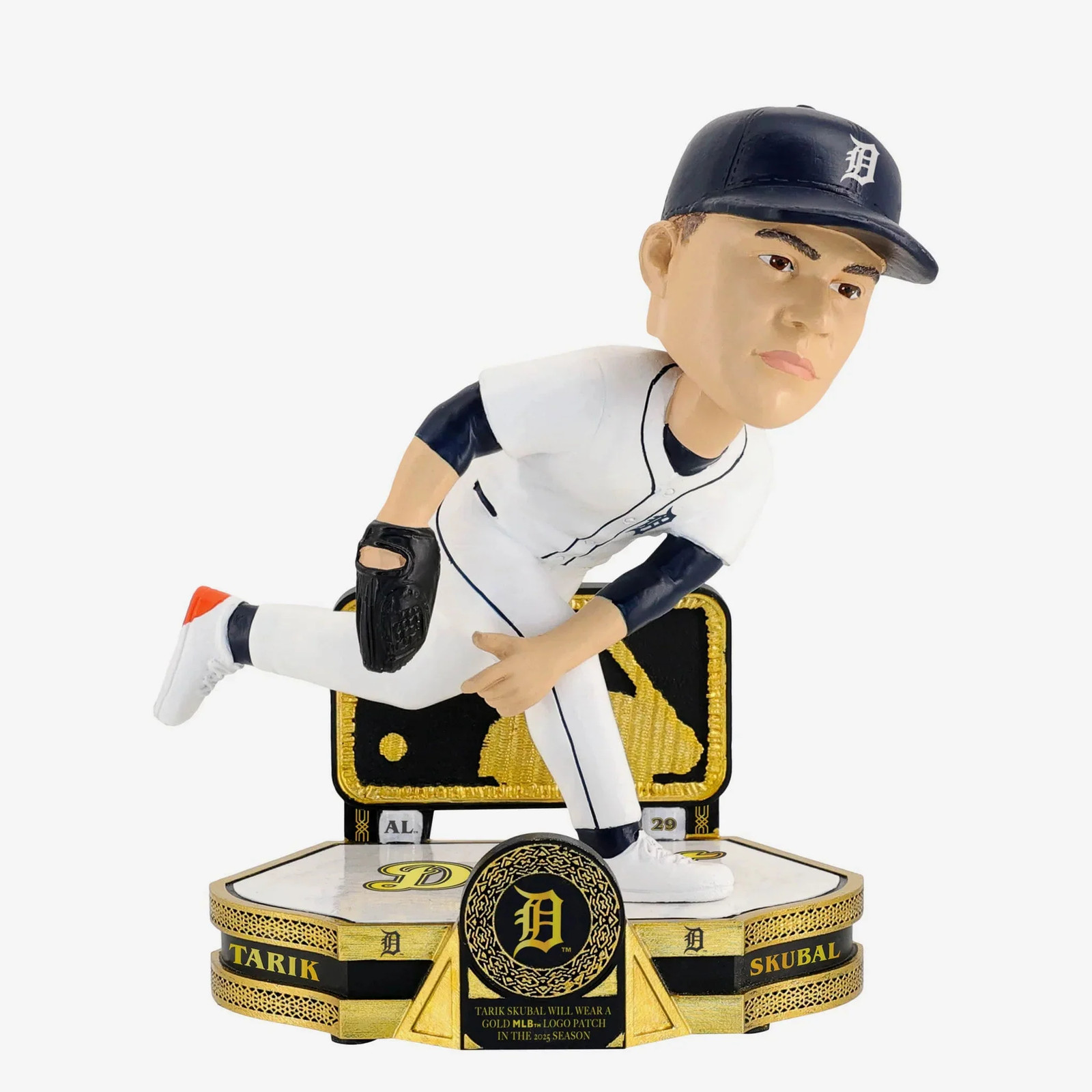 Tarik Skubal Detroit Tigers Gold Rush Bobblehead MLB Baseball