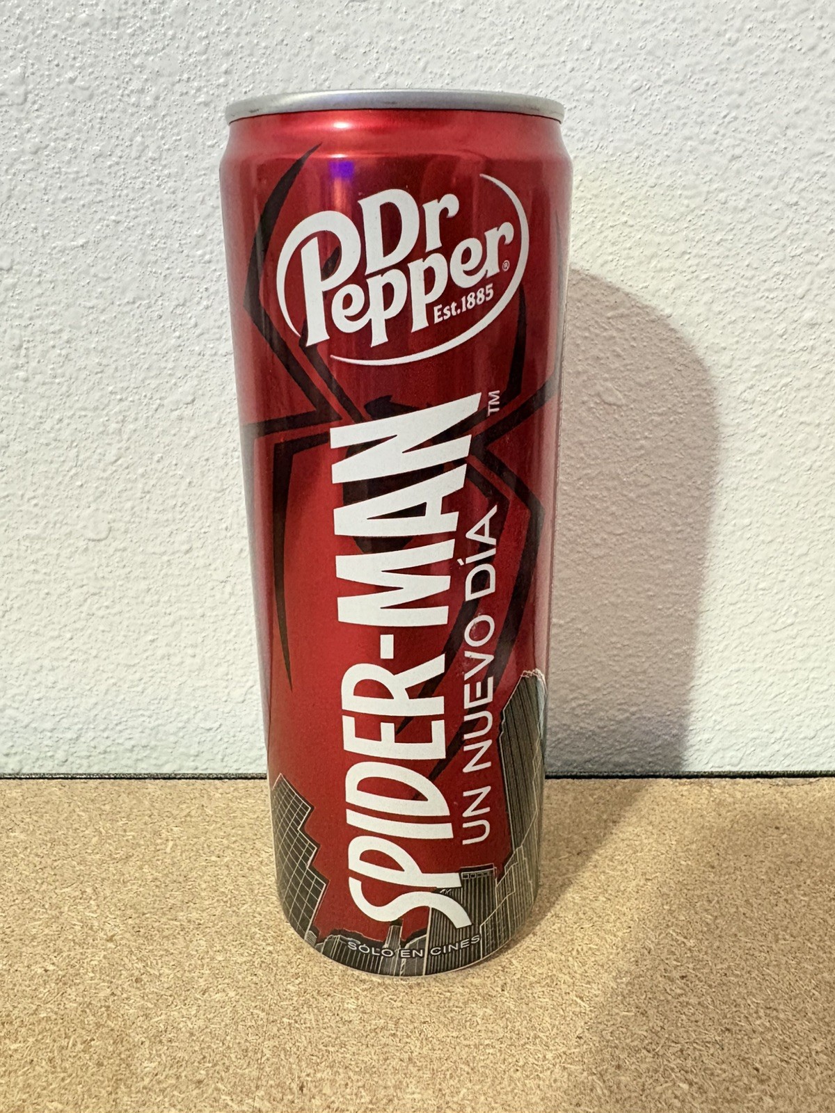 1 Spiderman New Day Dr Pepper Dark Berry | Marvel Collectible Drinkable Can