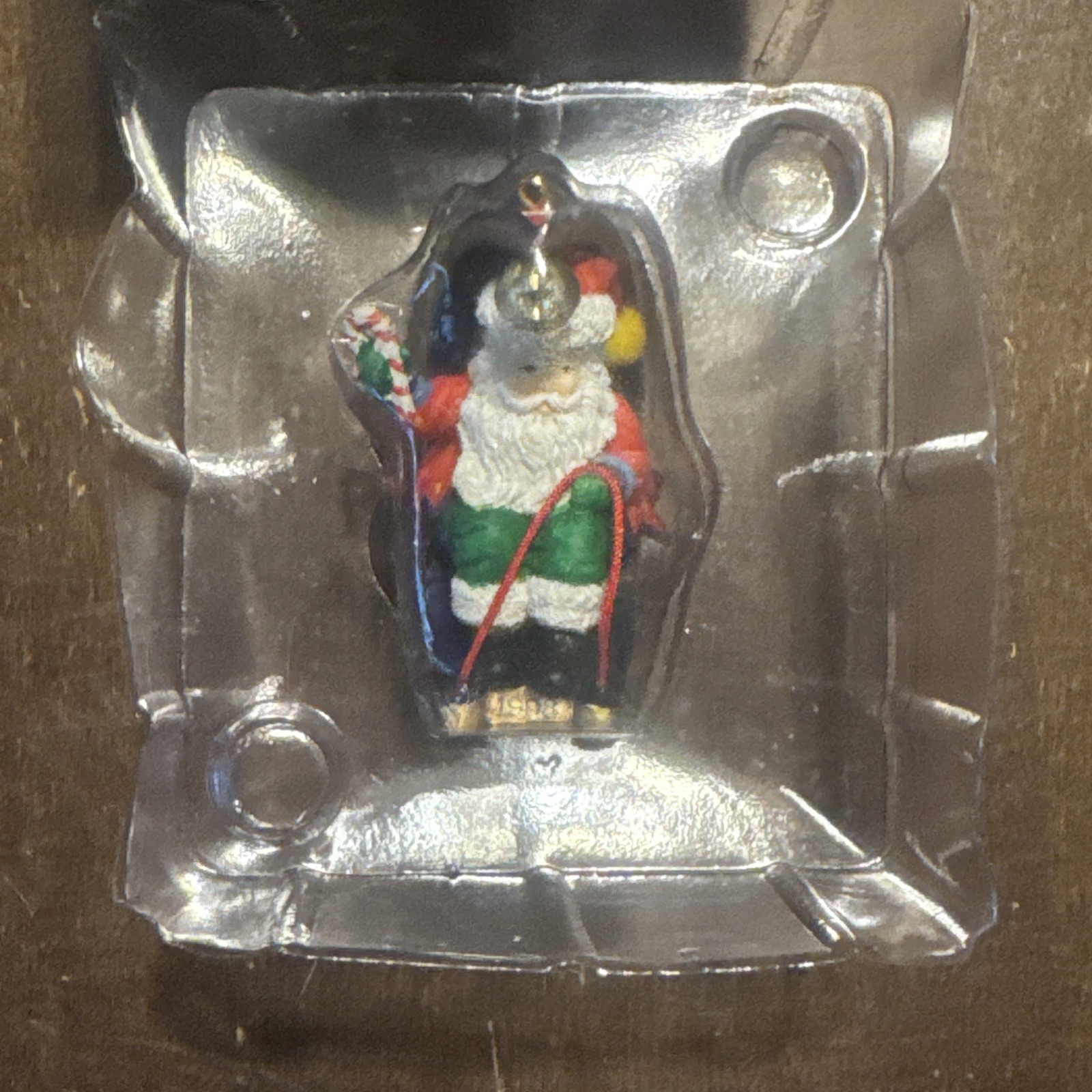 1998 Carlton Cards Midnight Ride Santa Christmas Ornament